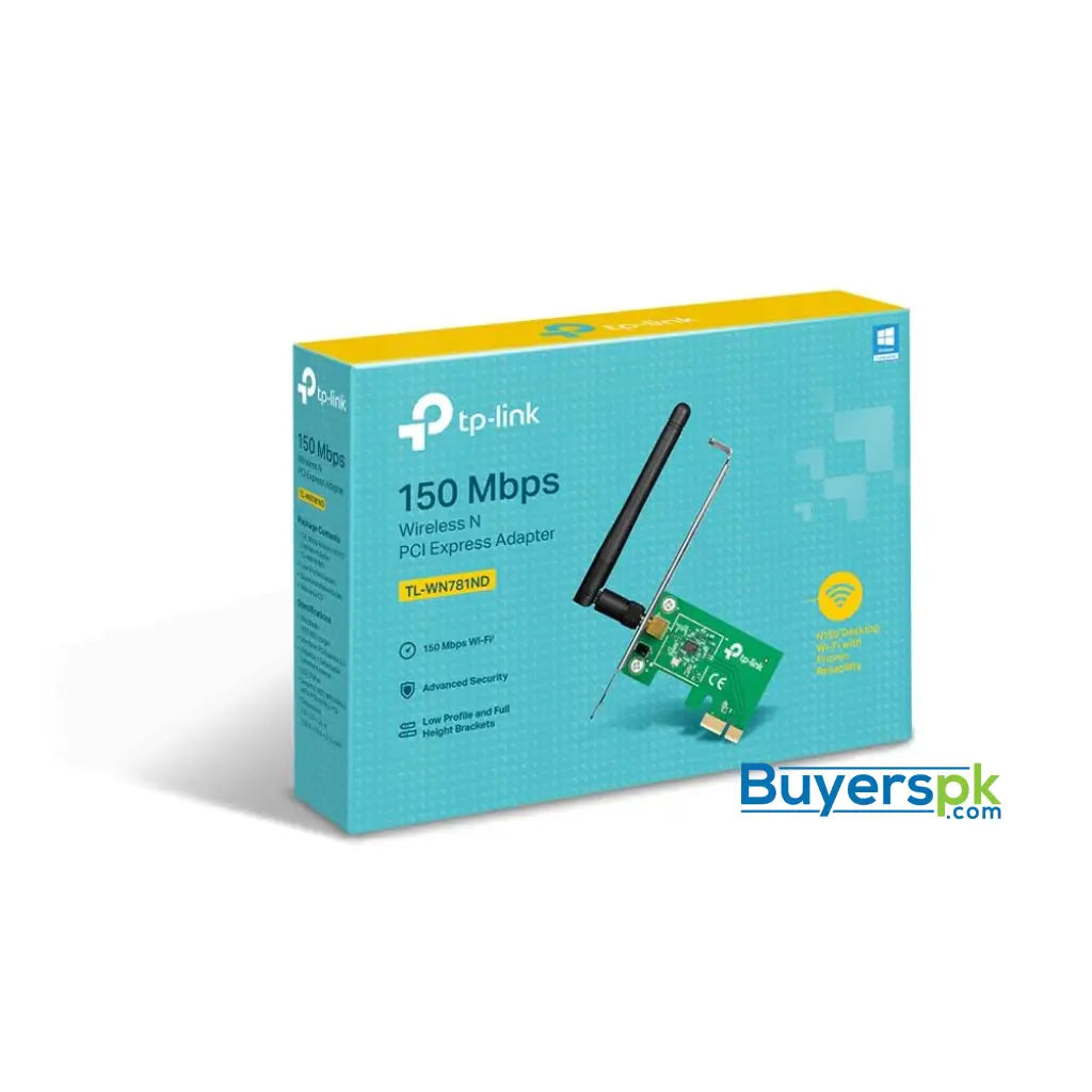 Tp-link Tl-wn781nd 150mbps Wireless N Pci Express Adapter - Wifi Price in Pakistan Tp-link Tl-wn781nd 150mbps Wireless N Pci Express Adapter - Wifi Price in Pakistan